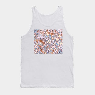 Pastel Blue mosaic Tank Top